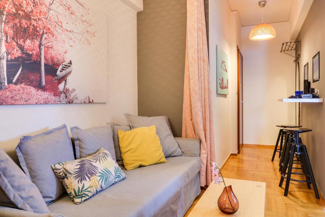 Spacious Central Flat☆3Min To Metro☆Ac|Netflix|Pc Athènes Extérieur photo