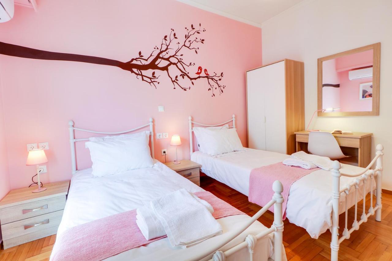 Spacious Central Flat☆3Min To Metro☆Ac|Netflix|Pc Athènes Extérieur photo